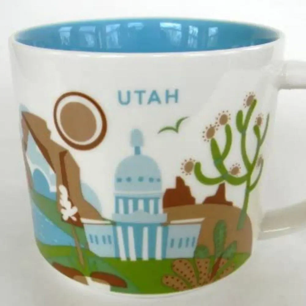 Starbucks Utah You‎ Are Here Collection 14 oz Ceramic Mug